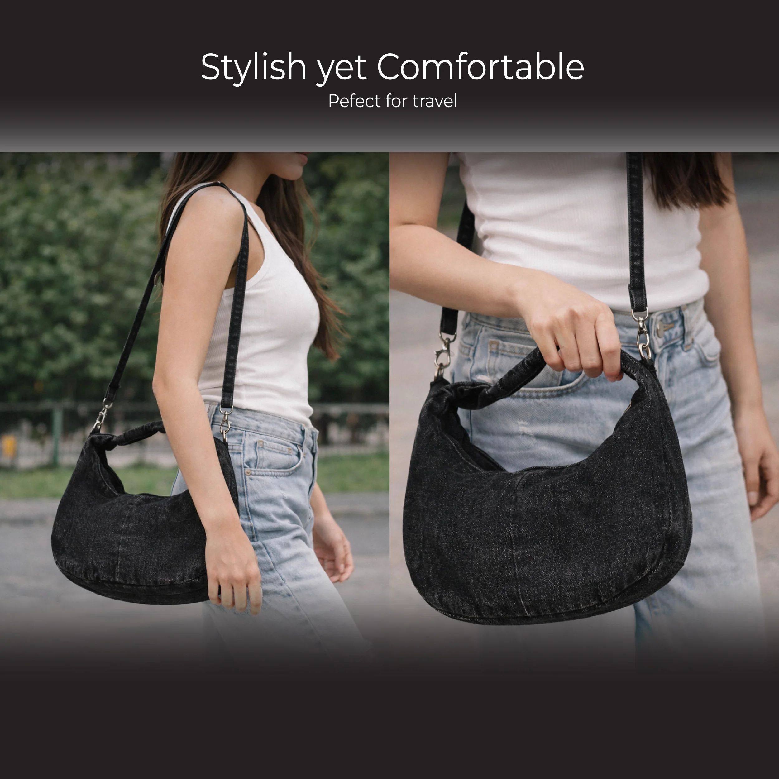 Black Sling Bag
